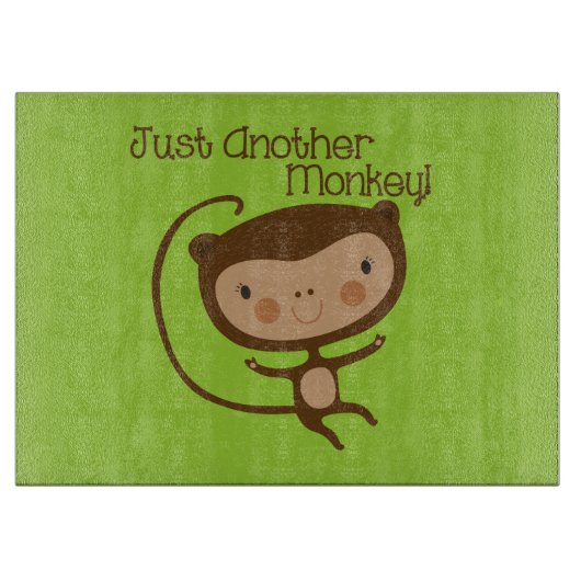 ちょうど別の猿 カッティングボード (正面)