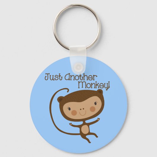 ちょうど別の猿 キーホルダー (正面)