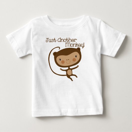 ちょうど別の猿 ベビーTシャツ (正面)