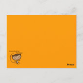 ちょうど別の猿 ポストカード (裏面)