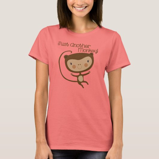 ちょうど別の猿 Tシャツ (正面)