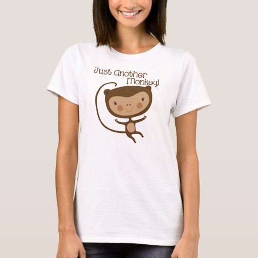 ちょうど別の猿 Tシャツ (正面)