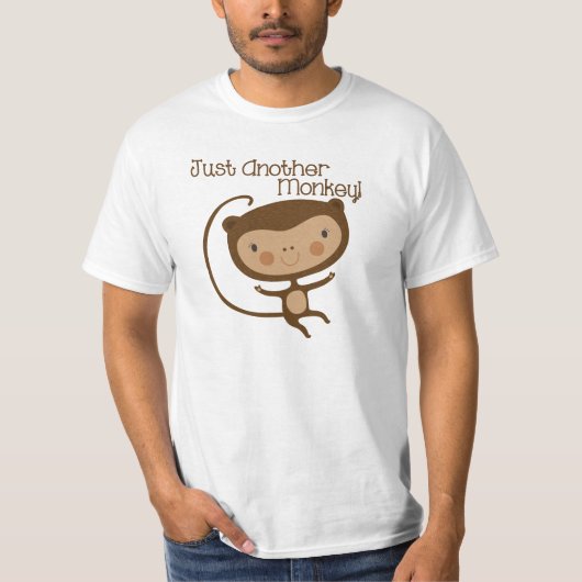 ちょうど別の猿 Tシャツ (正面)