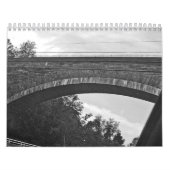 ちょうど単語(白黒写真) カレンダー (カバー)