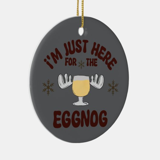 ちょうど卵の飾り付けに来たわ セラミックオーナメント (右)