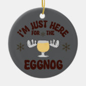 ちょうど卵の飾り付けに来たわ セラミックオーナメント (正面)