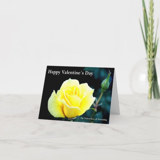 "ちょうど友人"のためのバレンタインカード シーズンカード (正面)