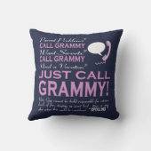 ちょうど呼出しGrammy クッション (裏面)