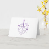 ちょうど呼吸して下さい カード (黄色い花)