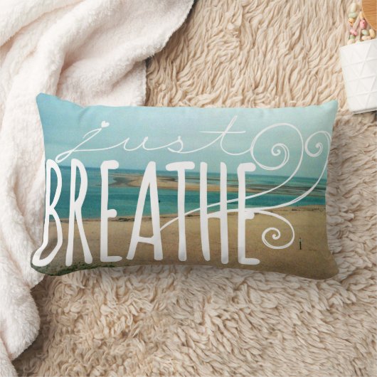 ちょうど呼吸して下さい、ポリエステル腰神経の枕13" x 21 " ランバークッション (ブランケット)