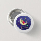 ちょうど呼吸して下さい 缶バッジ (正面&裏面)