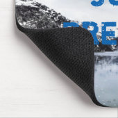 "ちょうど呼吸して下さい"。  Inpirationalの引用文 マウスパッド (コーナー)