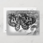 ちょうど地球の毛虫考えが来た時 ポストカード (正面/裏面)