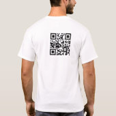 ちょうど失ったゲームのTシャツ(印刷される背部)を Tシャツ (裏面)