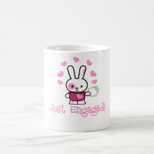 ちょうど婚約したでかわいいバニーw/Ring! コーヒーマグカップ