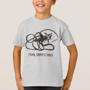 ちょうど子供のために、チームSharktopusのワイシャツ Tシャツ