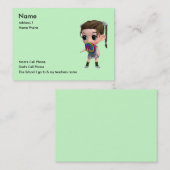 ちょうど子供へ コーリングカード (正面/裏面)