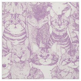 ちょうど子猫スミレ ファブリック