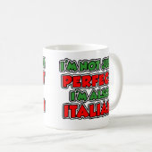 ちょうど完全なイタリア語 コーヒーマグカップ (正面右)