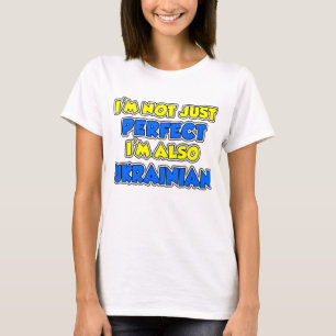 ちょうど完全私はウクライナ語です Tシャツ