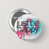 ちょうど幸せがあって下さい 缶バッジ (正面&裏面)