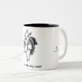 ちょうど彼の彼のナットを見てほしいリス ツートーンマグカップ (正面右)