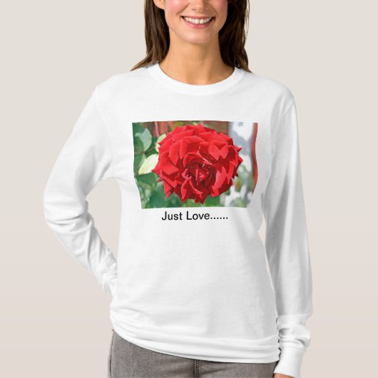 ちょうど愛...... Tシャツ (正面)