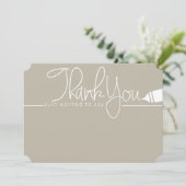 ちょうど感謝していしています言いたいと思いました サンキューカード (スタンド正面)