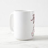 ちょうど最も悪いお母さん コーヒーマグカップ (正面左)