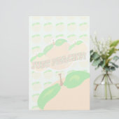 ちょうど桃色衰退して下さい 便箋 (スタンド正面)