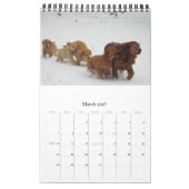 ちょうど楽しい時を過すGoldens カレンダー (3月 2027)