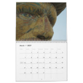 ちょうど気球の天国のカレンダー カレンダー (3月 2027)