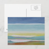 ちょうど海水位2004年の上で ポストカード (正面/裏面)