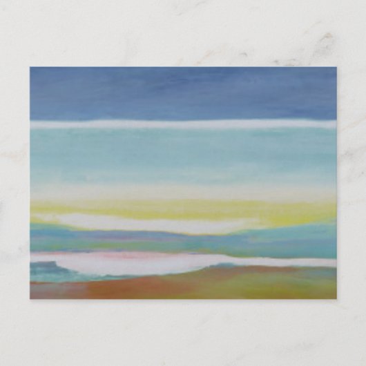 ちょうど海水位2004年の上で ポストカード (正面)