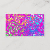 ちょうど熱狂するなおもしろいのデザインの名刺 名刺 (裏面)