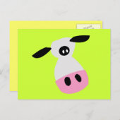 ちょうど牛 ポストカード (正面/裏面)