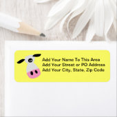 ちょうど牛 ラベル (インサイチュ)