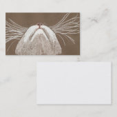 ちょうど猫のひげ 名刺 (正面/裏面)