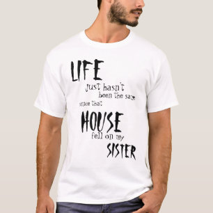 ちょうど生命は同じではないです Tシャツ