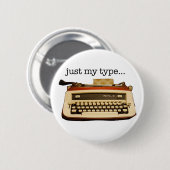 ちょうど私のタイプ… 缶バッジ (正面&裏面)