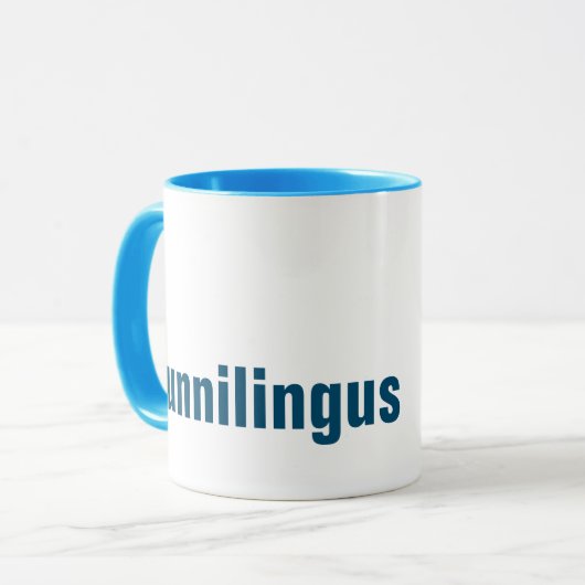 ちょうど私の限界をテストすること。 通常 マグカップ (正面左)