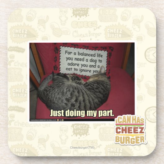 ちょうど私のpart.をすること コースター (正面)