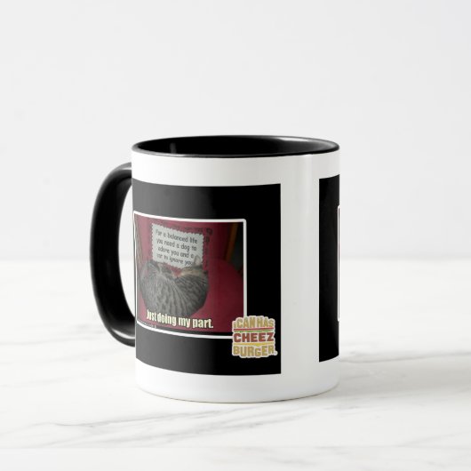 ちょうど私のpart.をすること マグカップ (正面左)