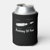 ちょうど私は十分な銃のピューの解剖学を約束 缶クーラー (缶正面)