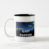 ちょうど私をギャリーPoppinsと電話して下さい ツートーンマグカップ (左)