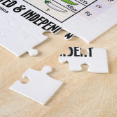 ちょうど私を分離され、独立したDihybrid電話して下さい ジグソーパズル (側面)