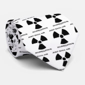 ちょうど私を放射性と電話して下さい(放射性印) ネクタイ (ロール)