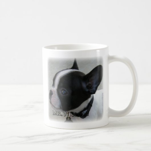 ちょうど私を…、mr.willow愛して下さい コーヒーマグカップ (右)