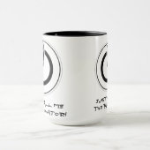 ちょうど私をBaconatorと電話して下さい! マグ (中央)