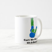 ちょうど私達はすべて衝突鳴ってはいけませんか。 コーヒーマグカップ (正面右)